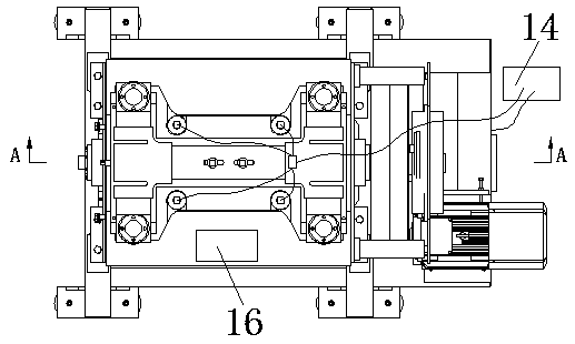 Net punching mechanism for lead acid battery slab lattice