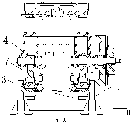 Net punching mechanism for lead acid battery slab lattice