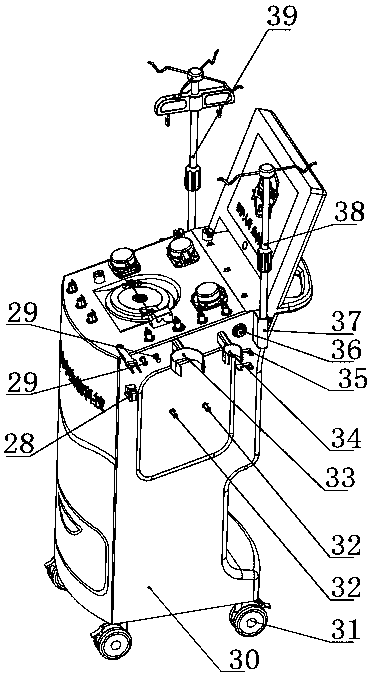 Blood separation comprehensive therapy apparatus complete machine