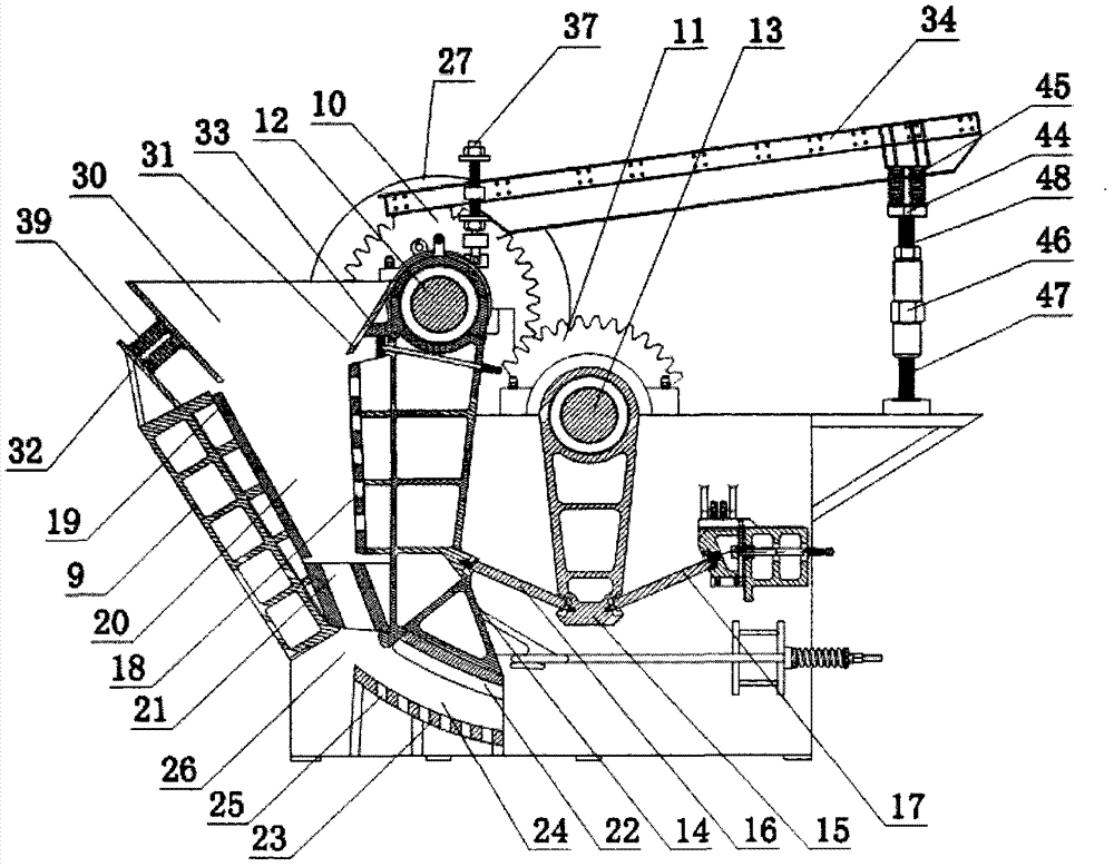 One-machine crushing production line