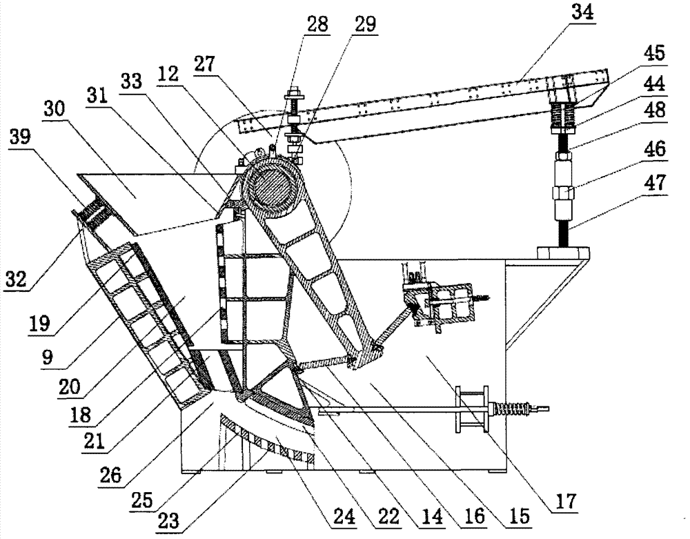 One-machine crushing production line