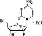 Synthesis method of gemcitabine hydrochloride