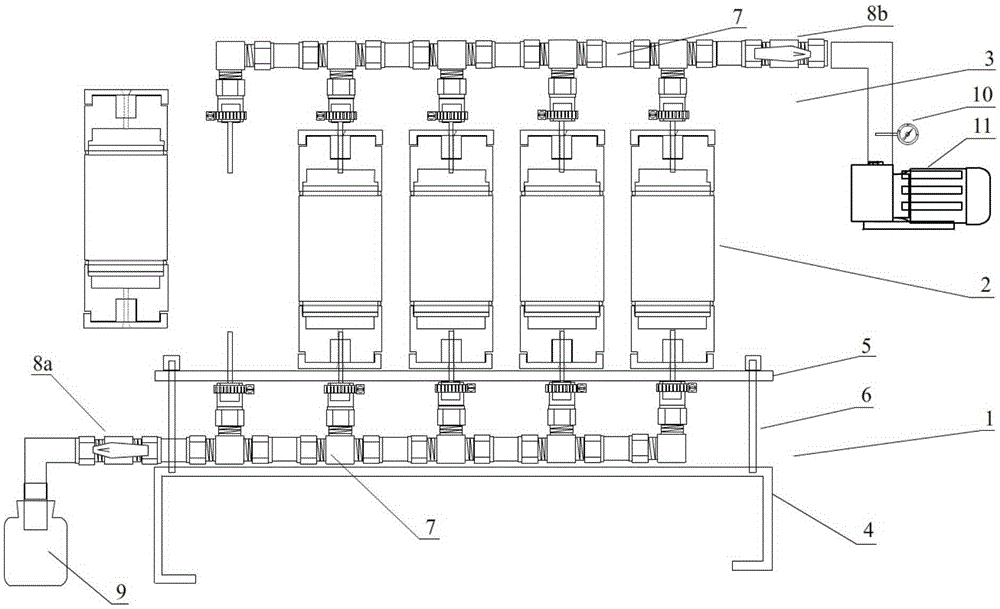 An expandable soil microbial fumigation device