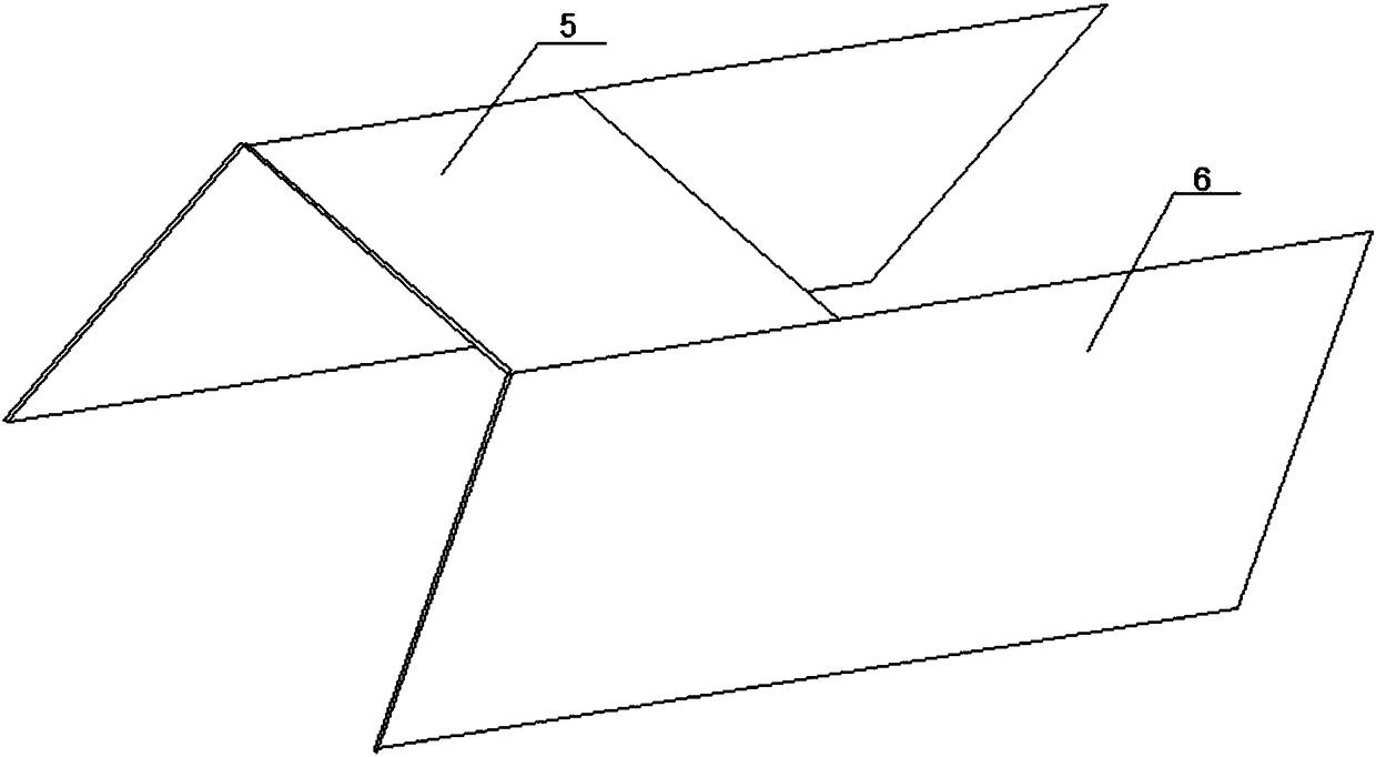 High-low-row planting operation machine