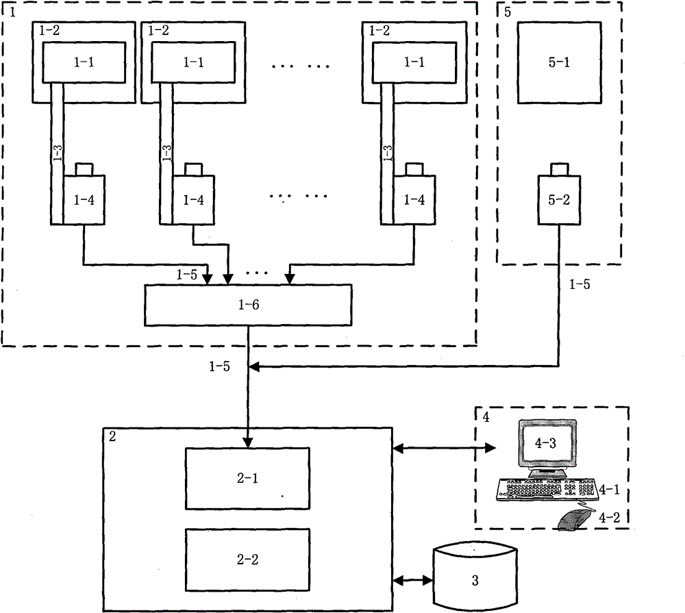 Detecting device of control time sequence of non-contact initiating explosive device and method thereof