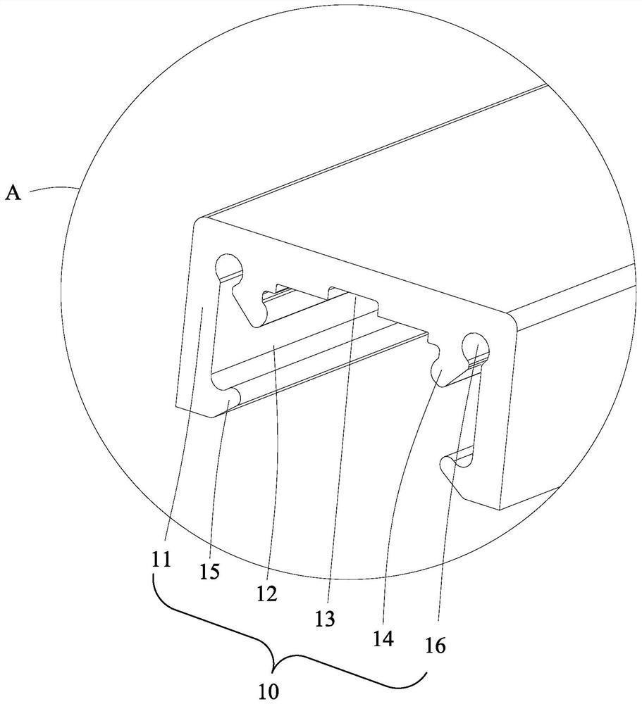 Anti-explosion light source assembly of LED lamp