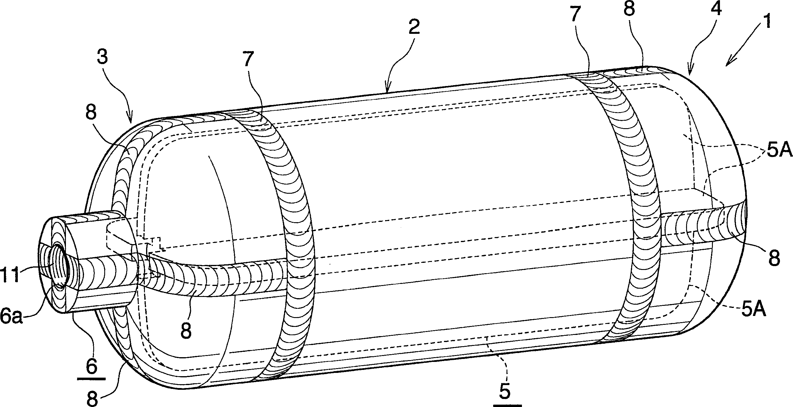 Pressure vessel liner and method for manufacturing the same