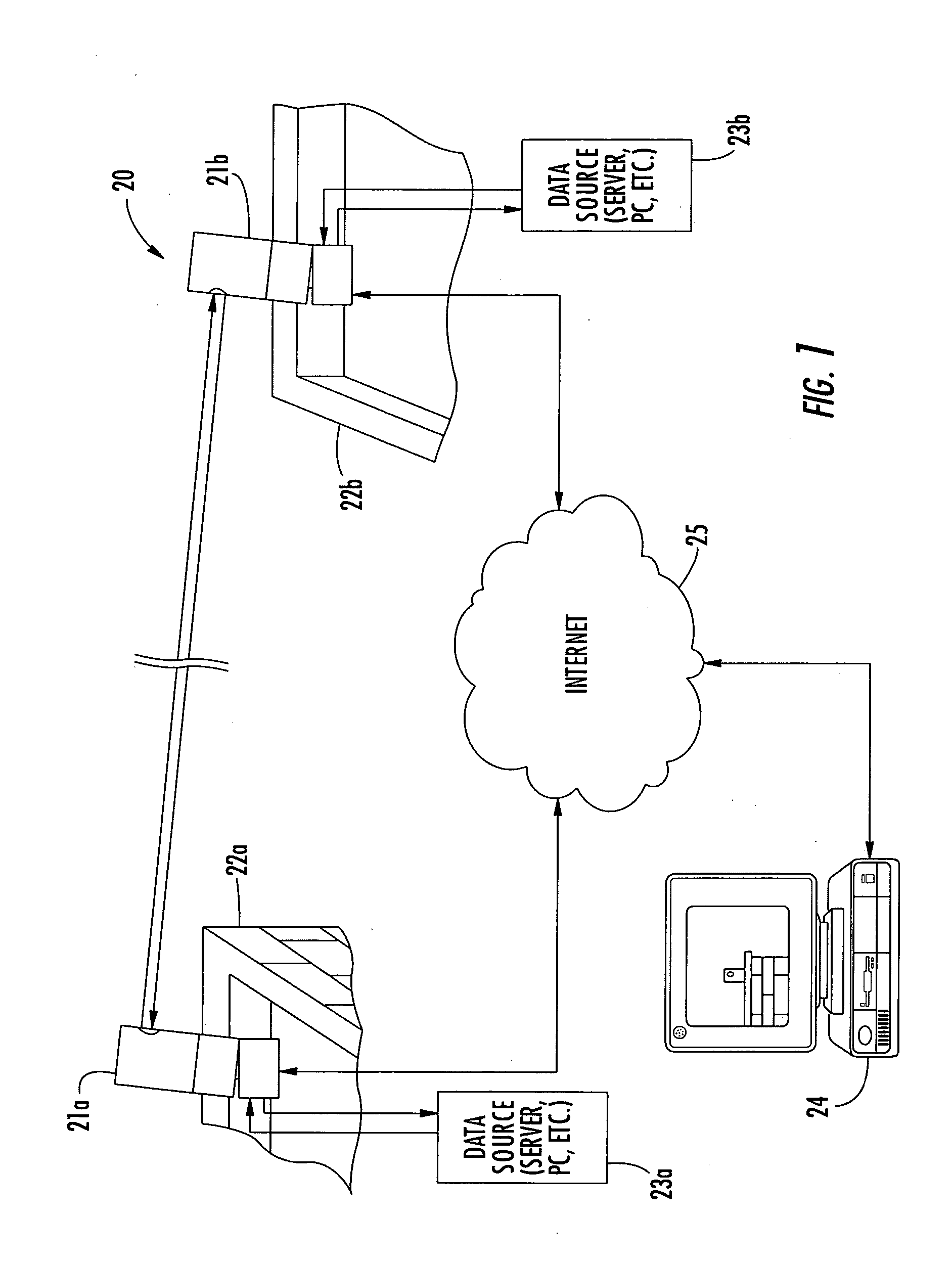 Modular free space optical (FSO) device and related methods