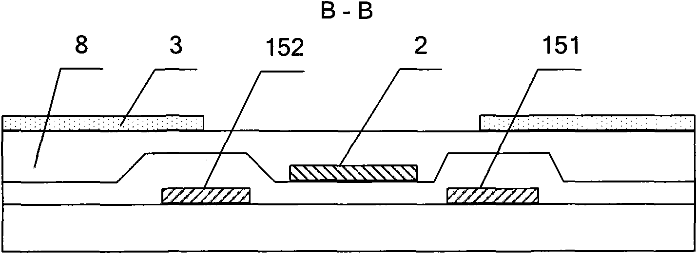 TFT-LCD pixel structure, manufacturing method and broken wire repairing method