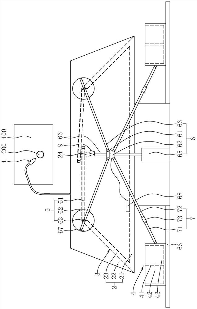 Cooling liquid circulating system of stainless steel pipe making machine