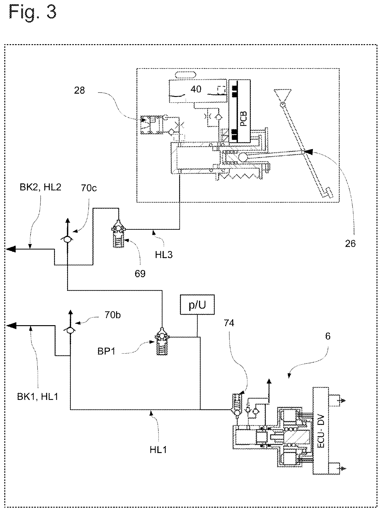 Brake system and method for controlling a brake system