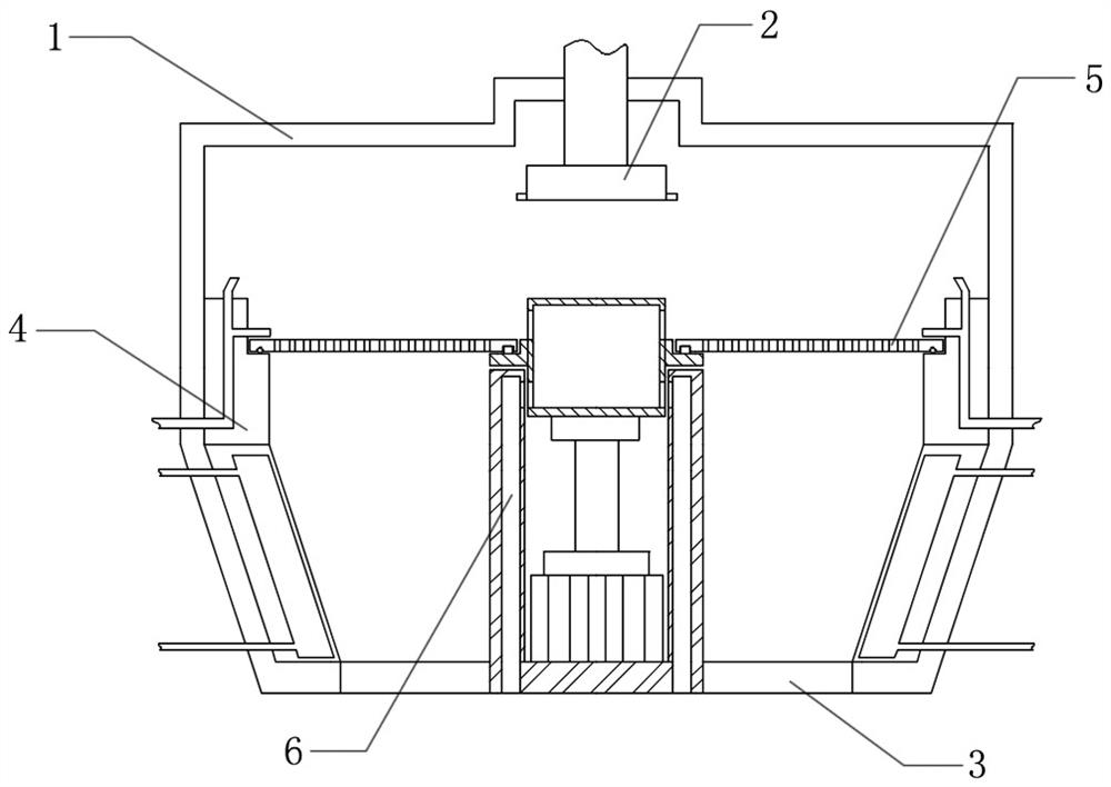 Machining device for metal powder production