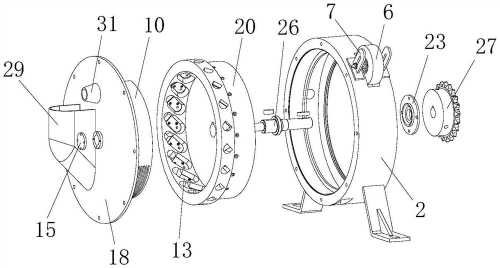 A high-speed precision seed metering device with internal air suction