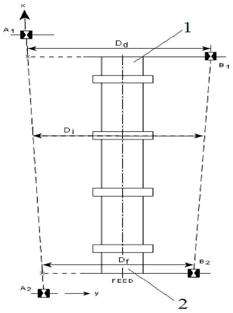 A Measuring Method for Horizontal and Vertical Skew of Support Wheel Shaft in Cement Rotary Kiln