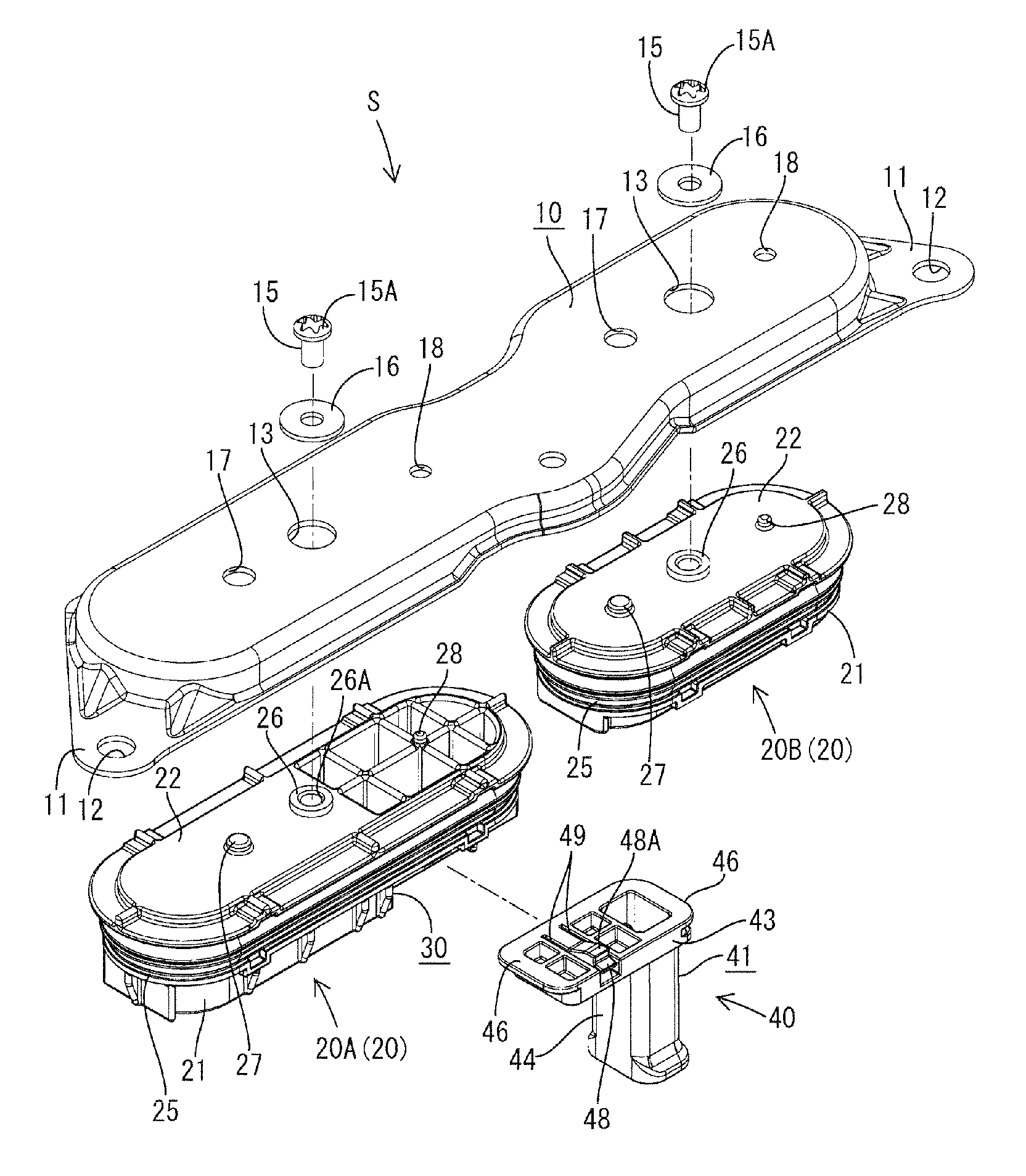 Seal cover for in-vehicle electric device