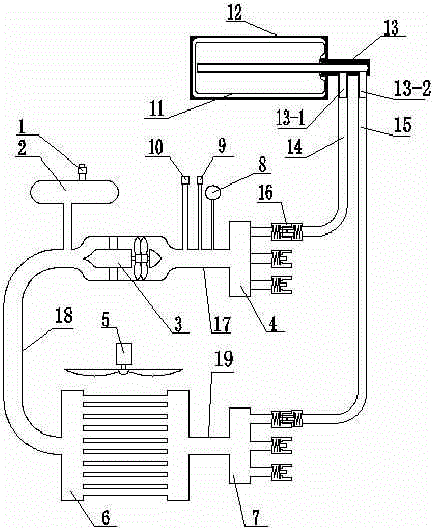 Self-adapting saccule surface cooling device