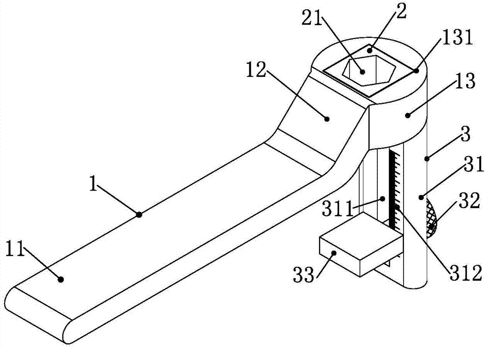 Spanner capable of controlling extension lengths of through bolt