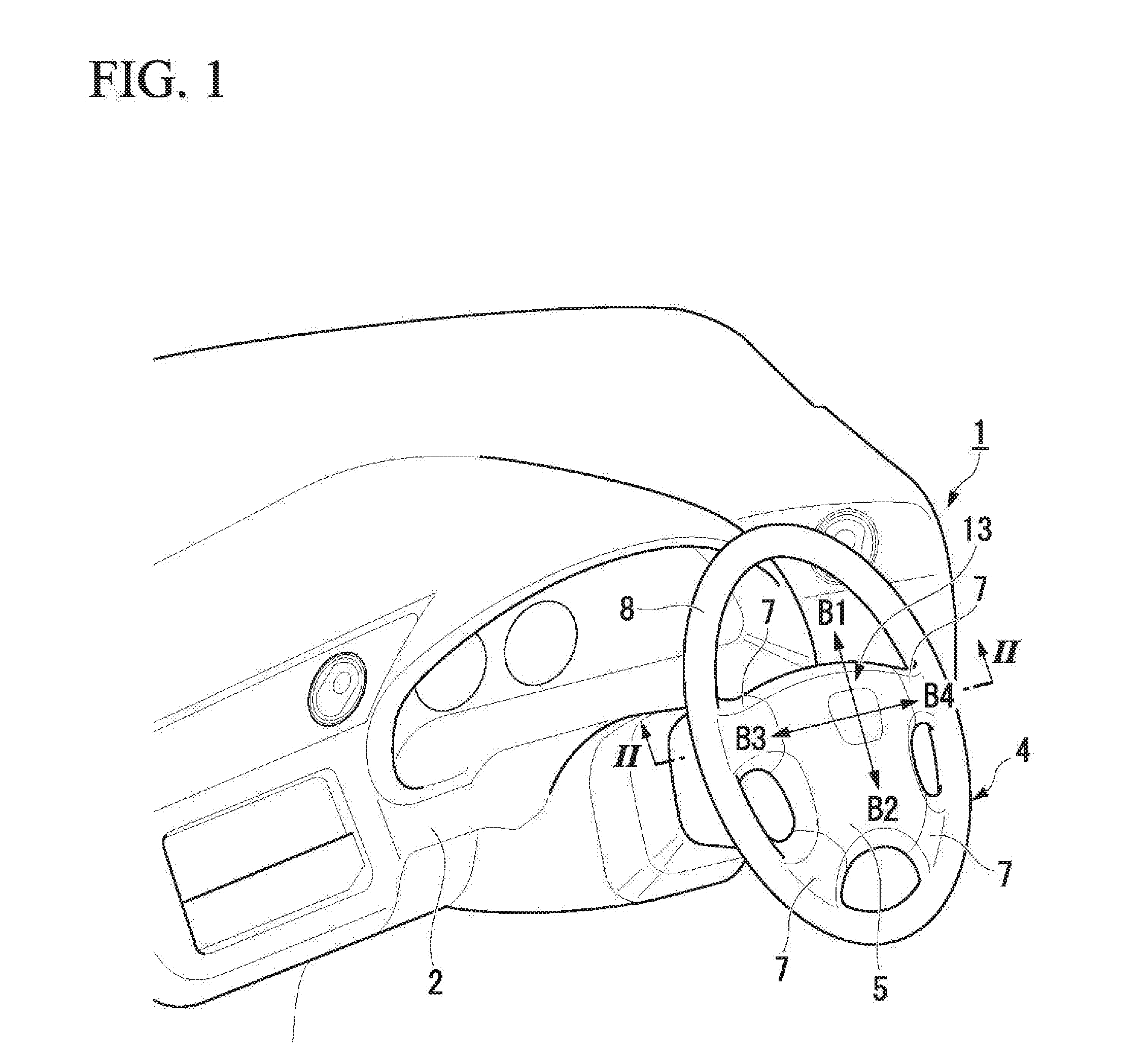 Steering wheel structure