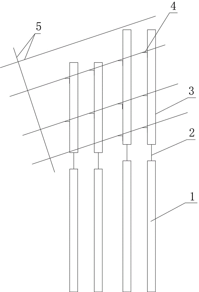 Installing method for articulated gate shoe embedded parts of arc-shaped gate