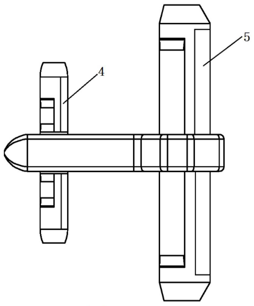 Layout and control method of a distributed power tilt-wing aircraft