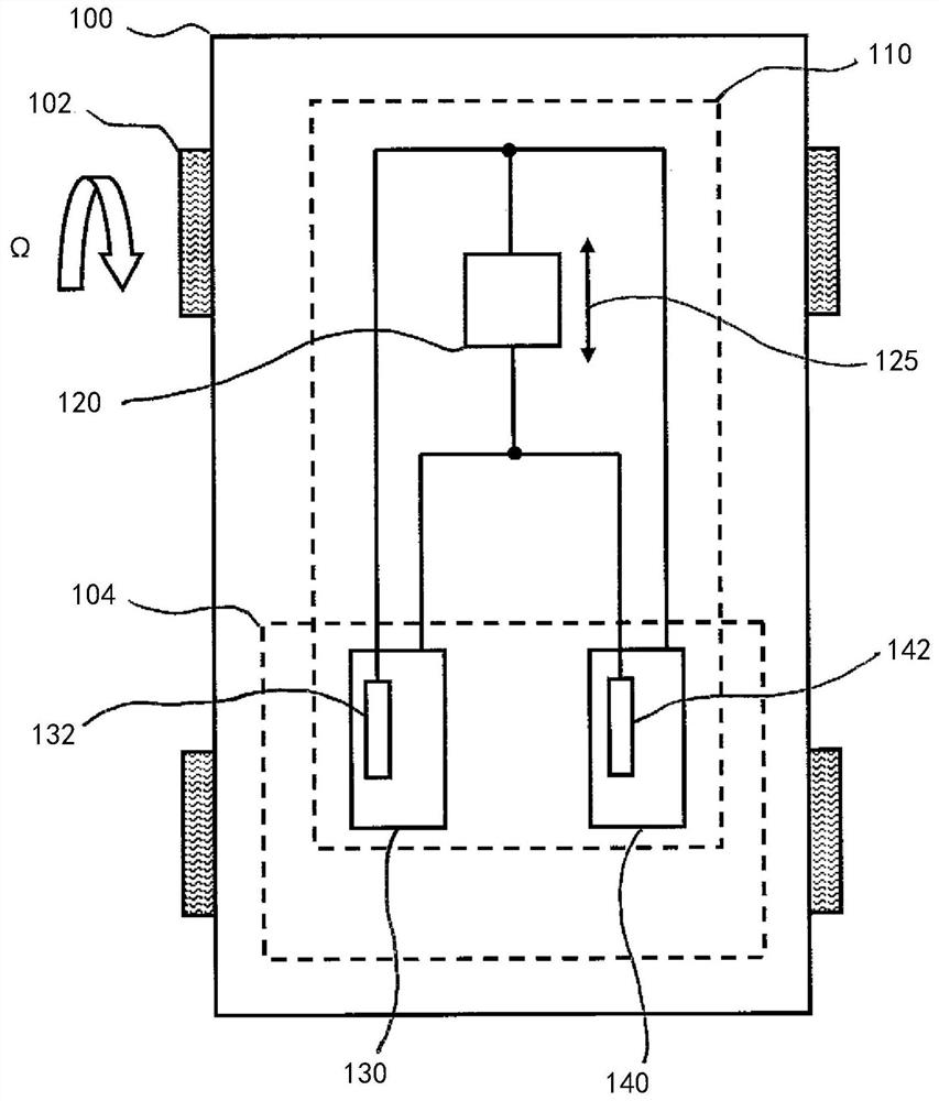 Apparatus and method for determining a rotational speed of at least one wheel of a vehicle