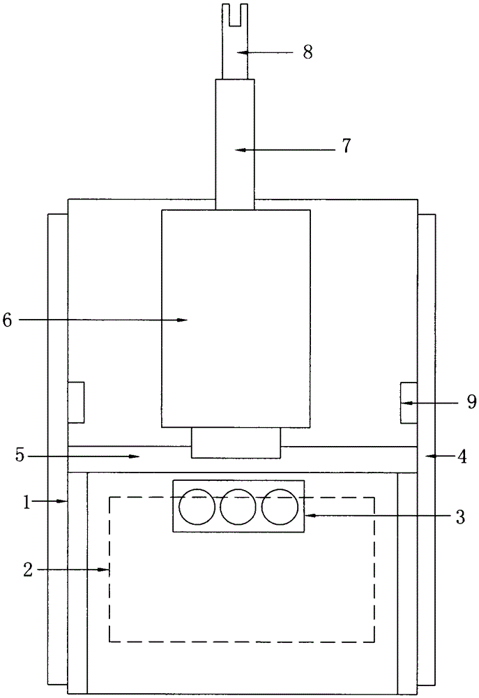 35kv post insulator intermediate phase automatic wire supporting device