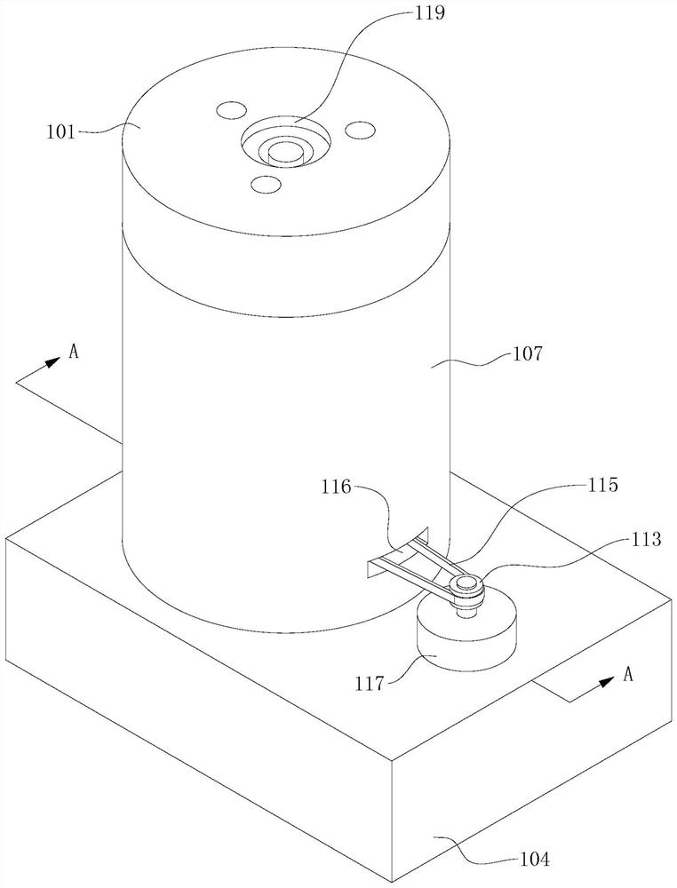 Forming and pressing device for magnetic core production