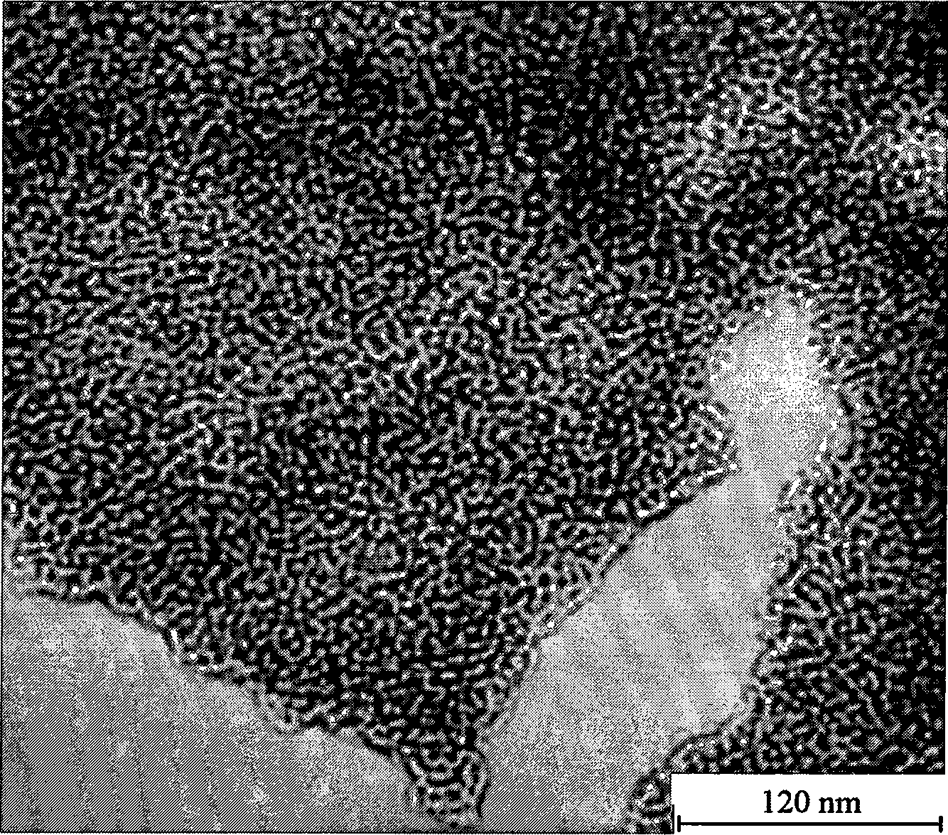 Method for preparing magnesia with high specific surface