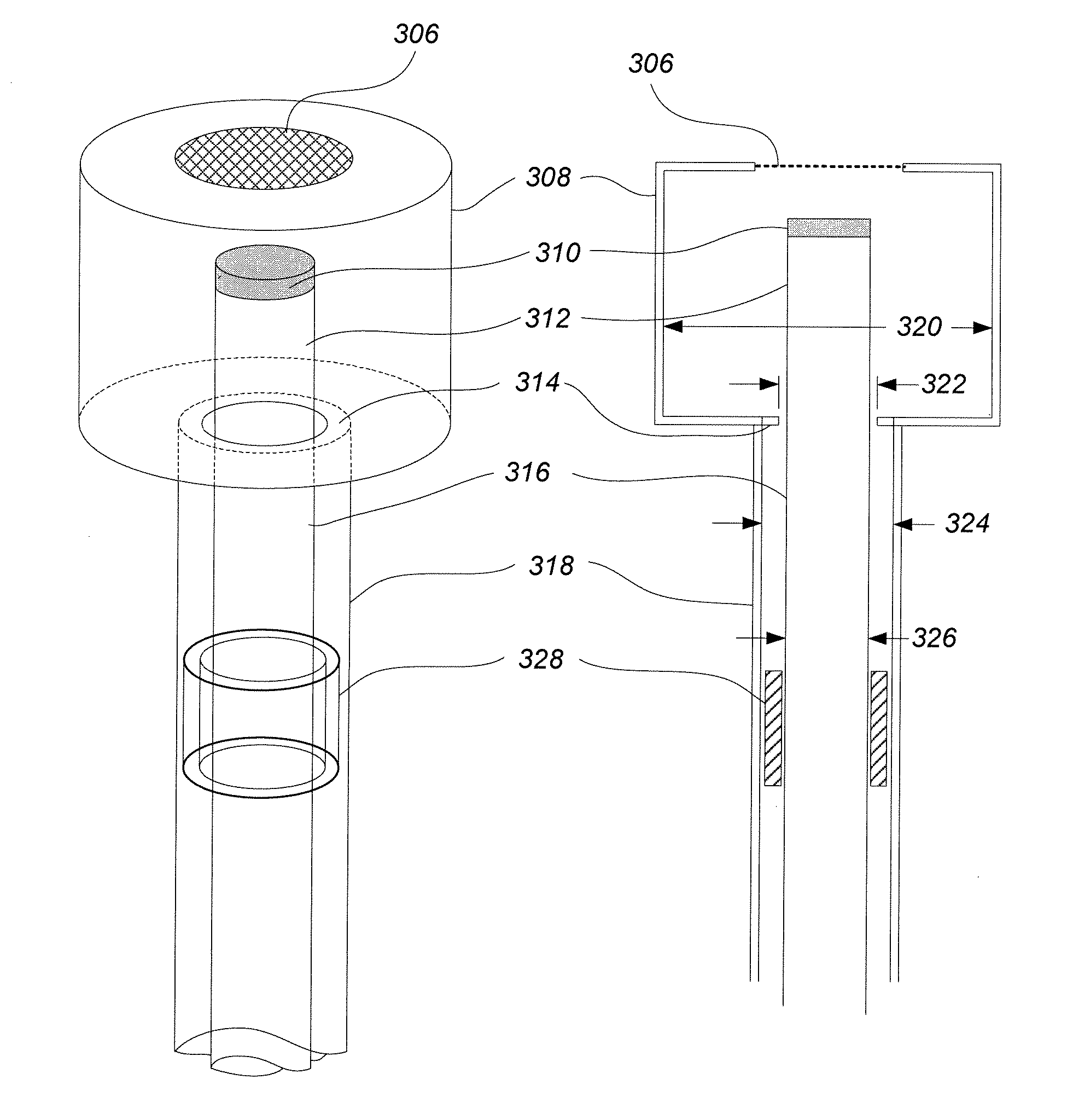 Method and apparatus for RF input coupling for inductive output tubes and other emission gated devices