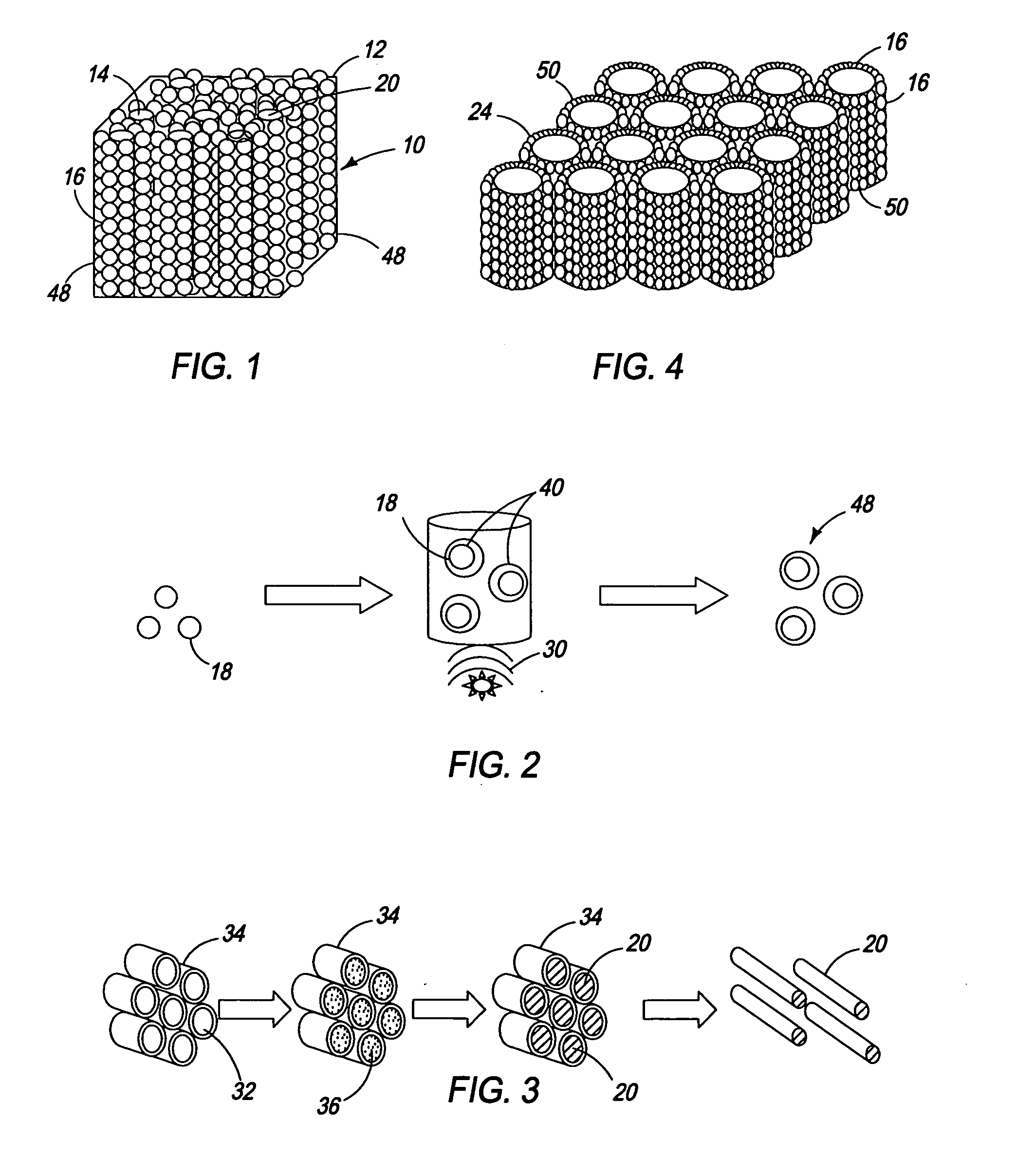 Ordered nanoenergetic composites and synthesis method