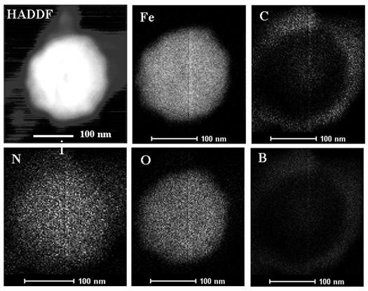 A kind of phenylboronic acid functionalized multi-wall carbon nanotube magnetic nanocomposite material and its preparation method and application