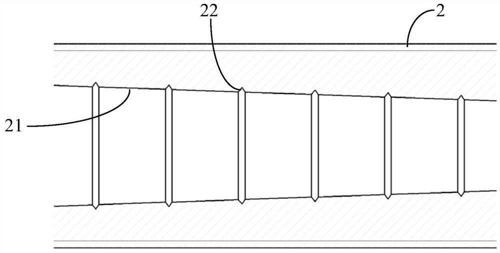 Anchoring system and method for carbon fiber rib bundle