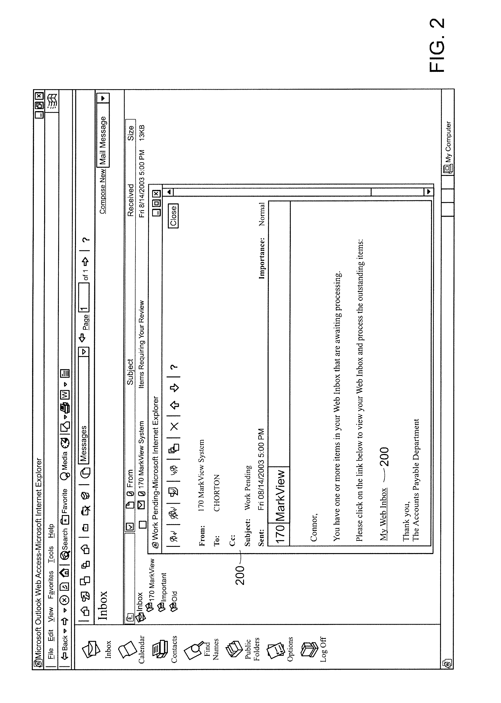 System for and method of providing a user interface for a computer-based software application