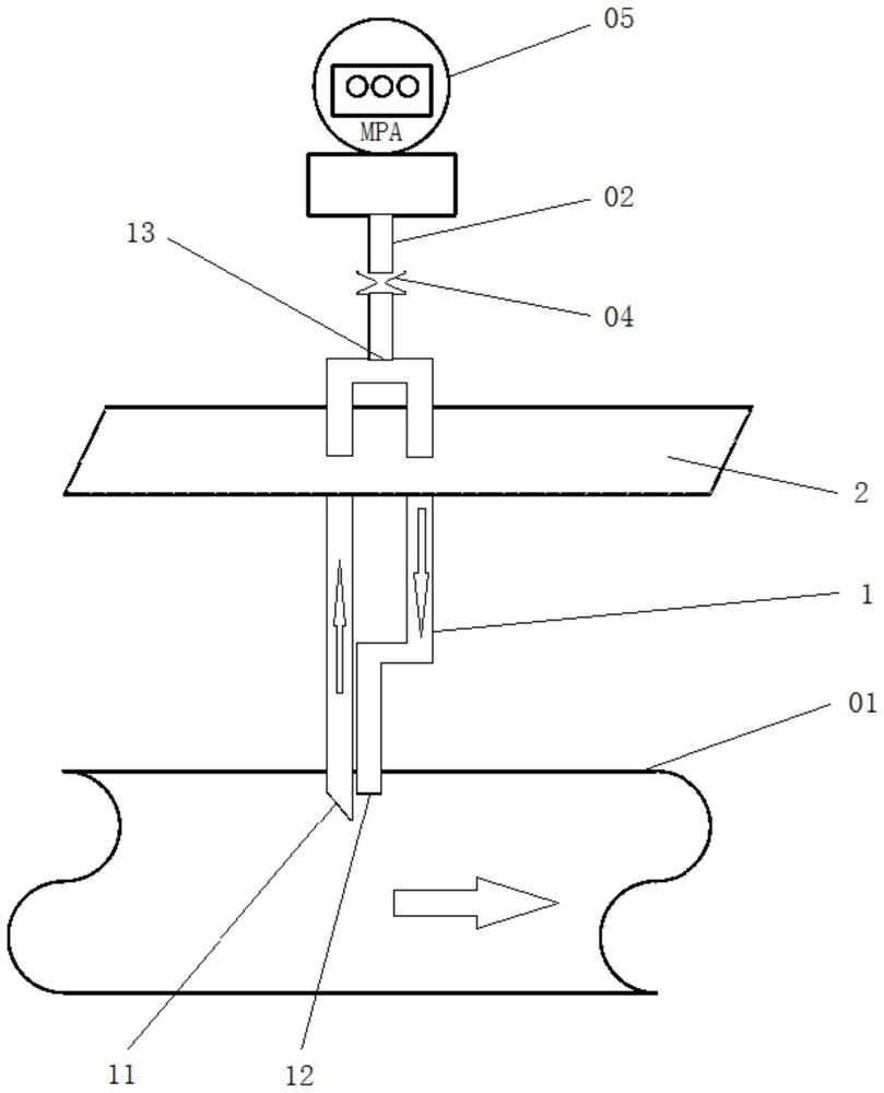 Fluid sampling device and sampling pipe heat tracing device