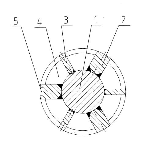 Motor rotating shaft with spoke iron plates
