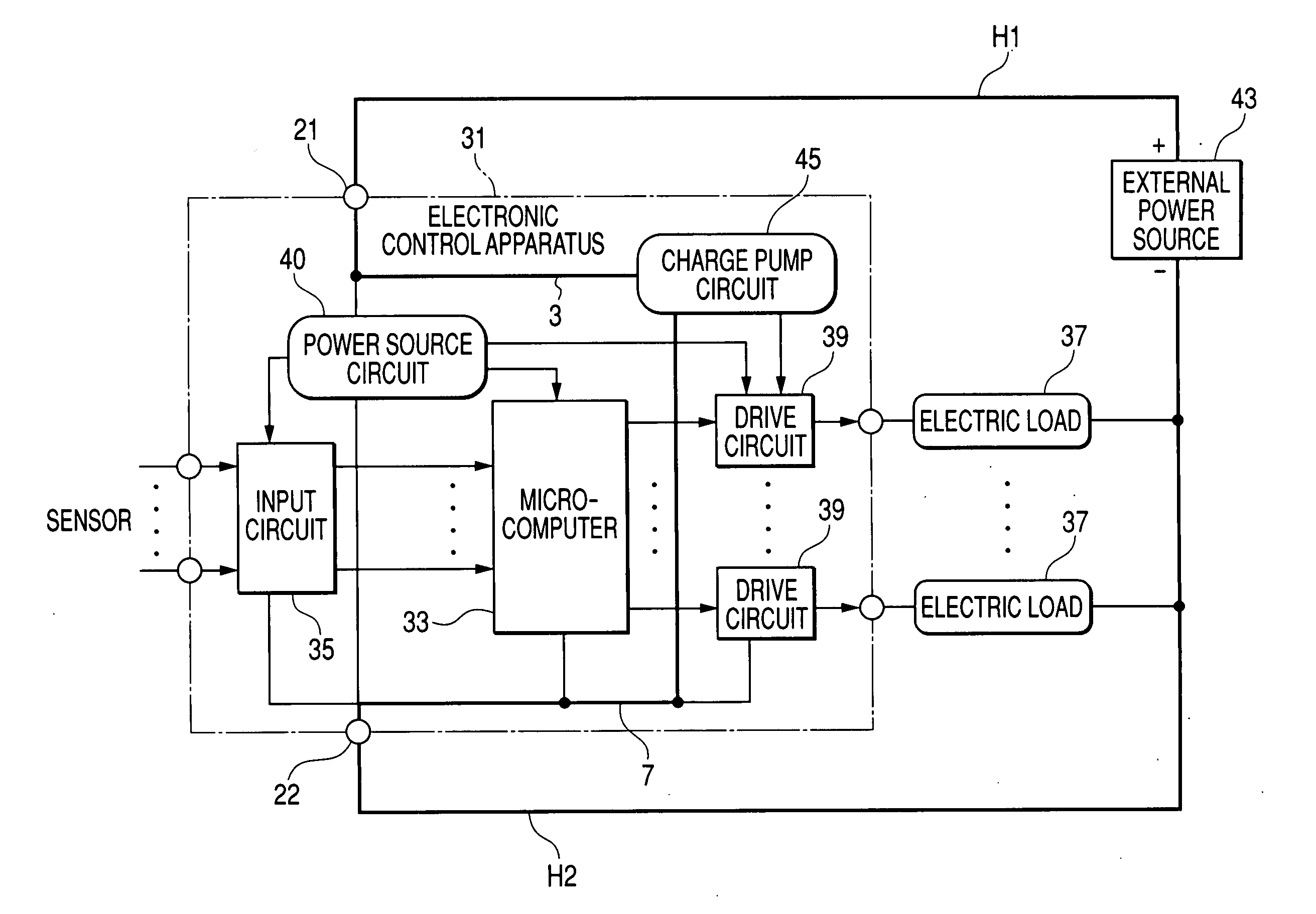 Electronic control apparatus