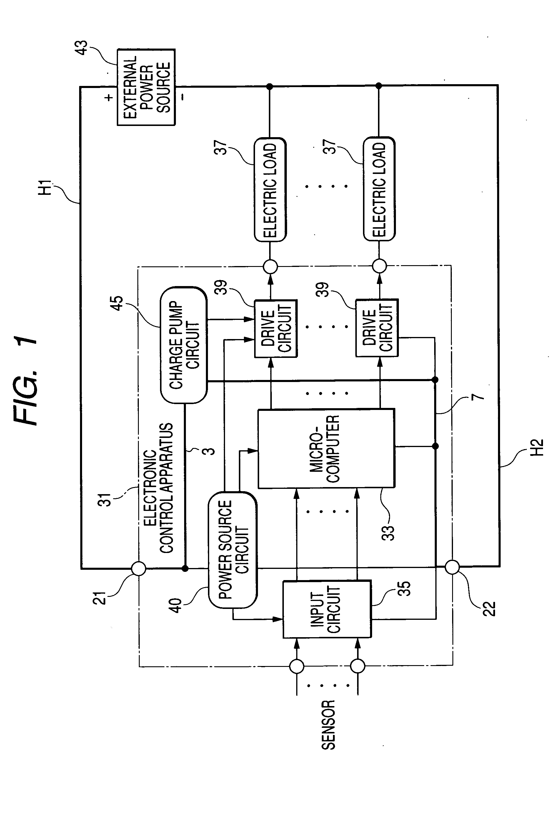 Electronic control apparatus