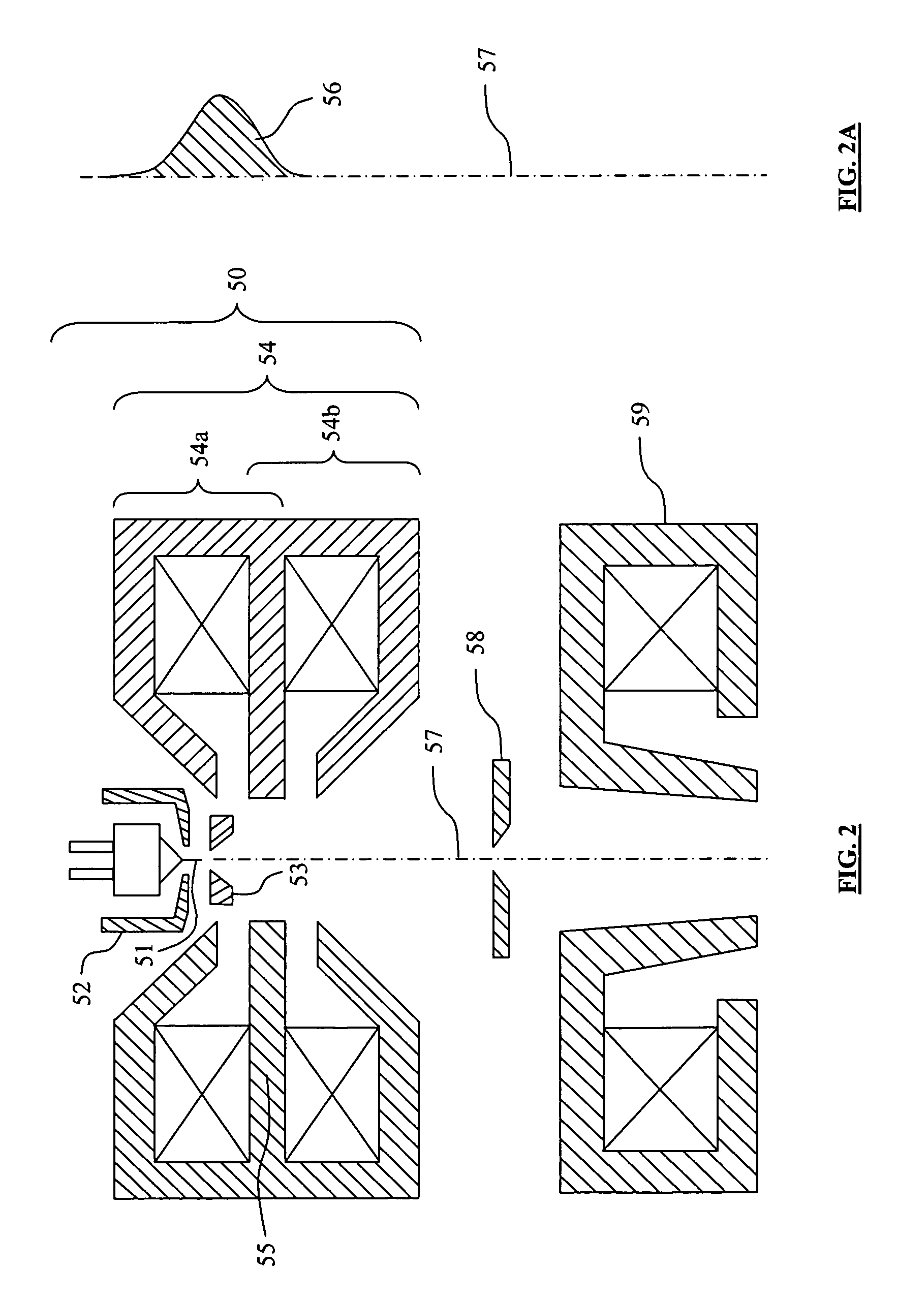 Electron gun with magnetic immersion double condenser lenses