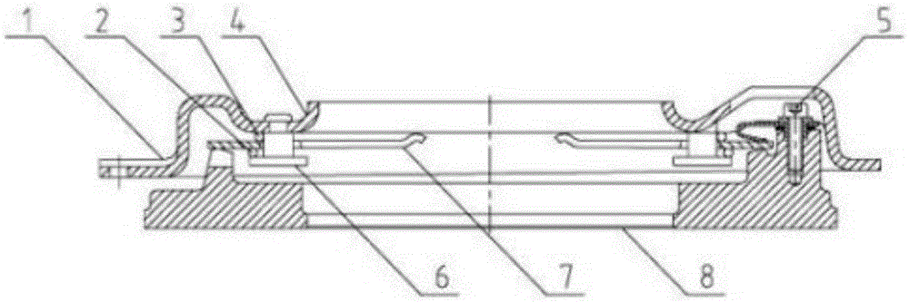 Labor-saving platen assembly structure capable of increasing lever ratio