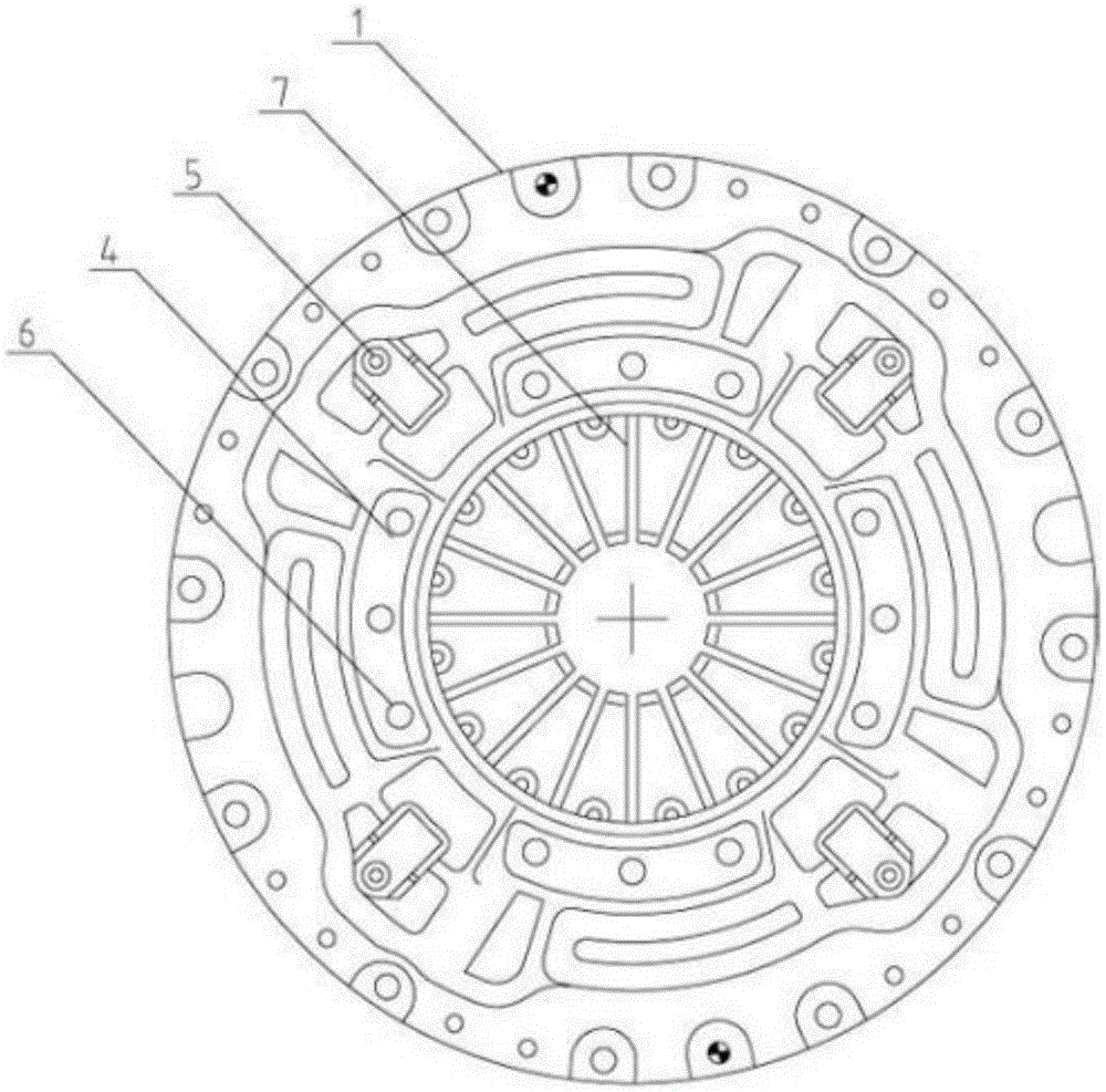 Labor-saving platen assembly structure capable of increasing lever ratio