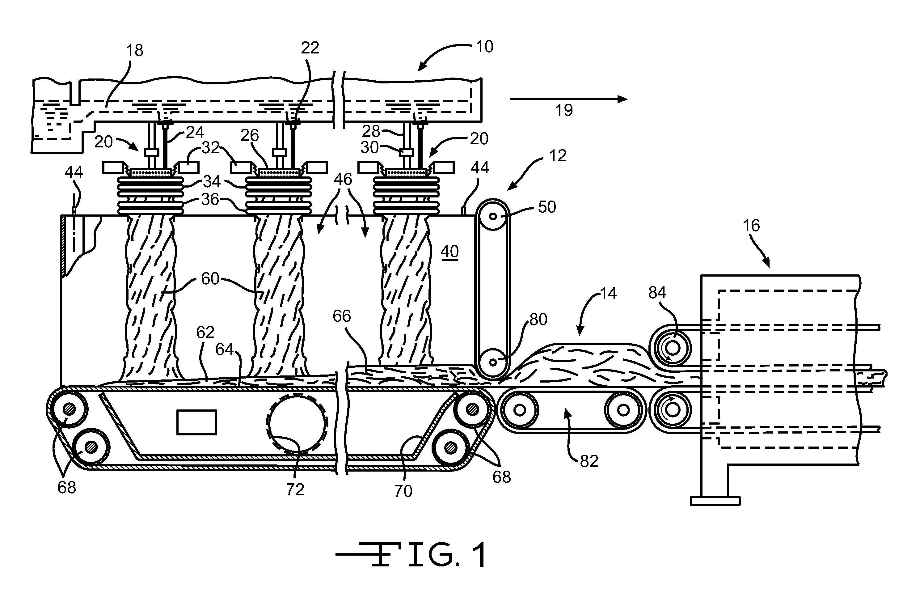 Apparatus and method for controlling moisture in the manufacture of glass fiber insulation