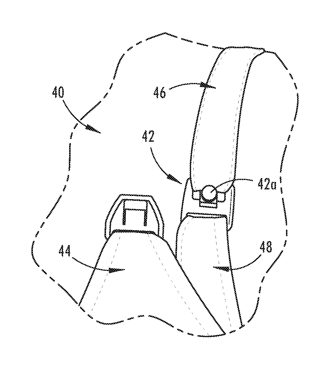 Funnel support accessory for a breast pumping system
