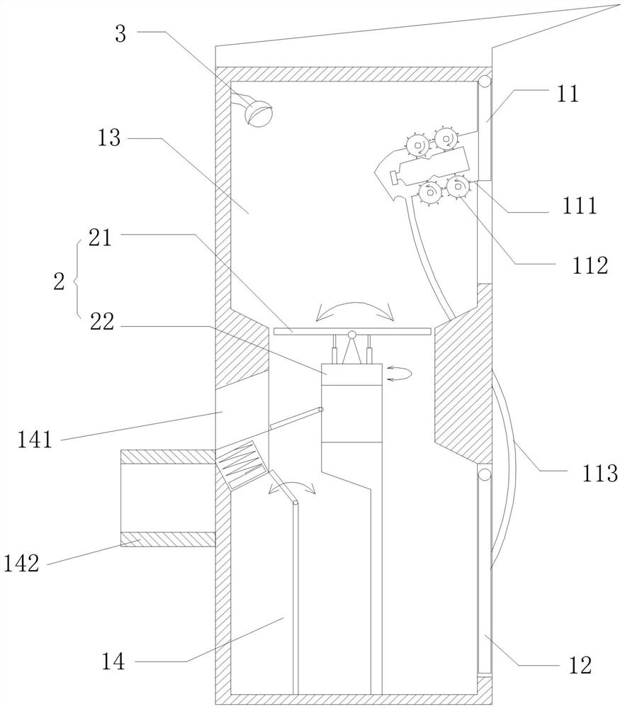 Garbage treatment method and garbage treatment system