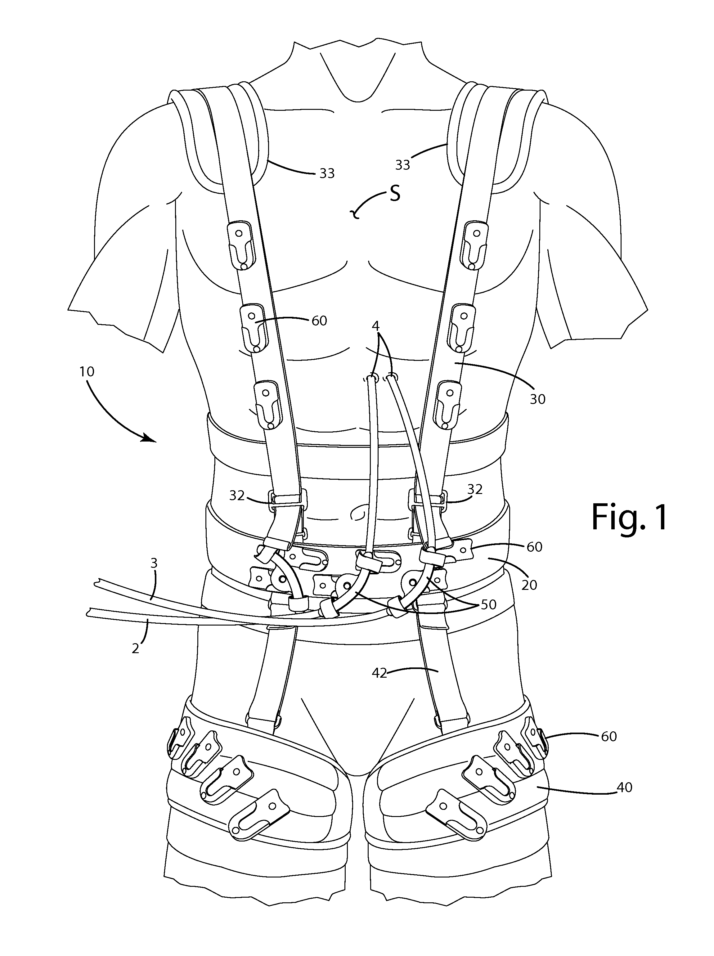 Medical tube harness