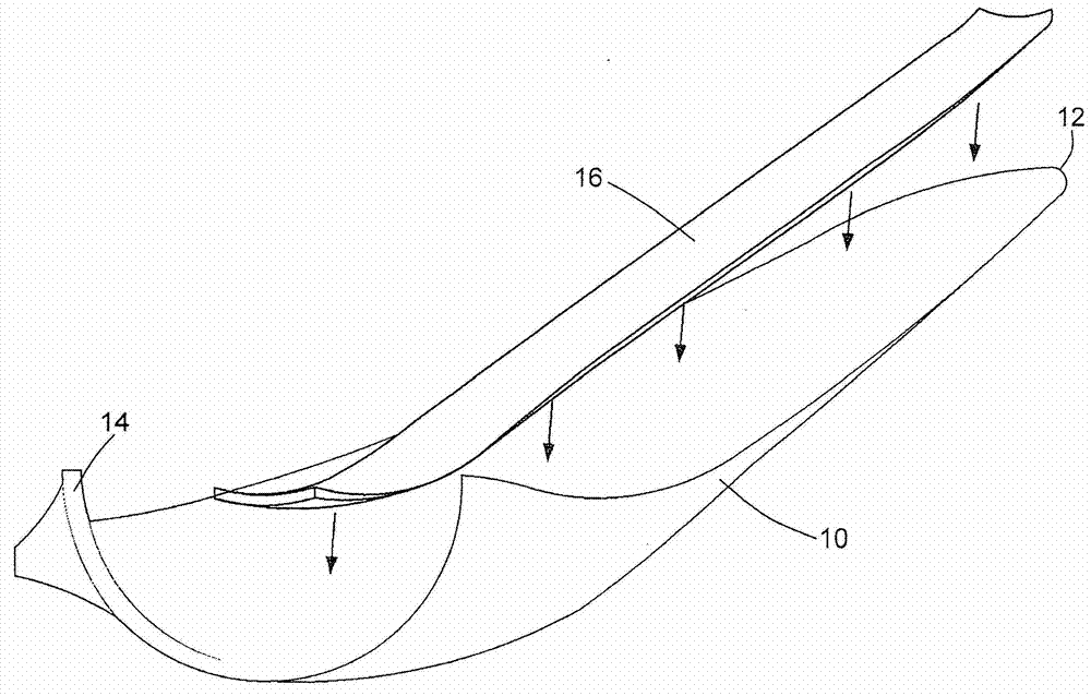 Method of manufacturing wind energy facility rotor blade section with carbon fibre reinforced main belt