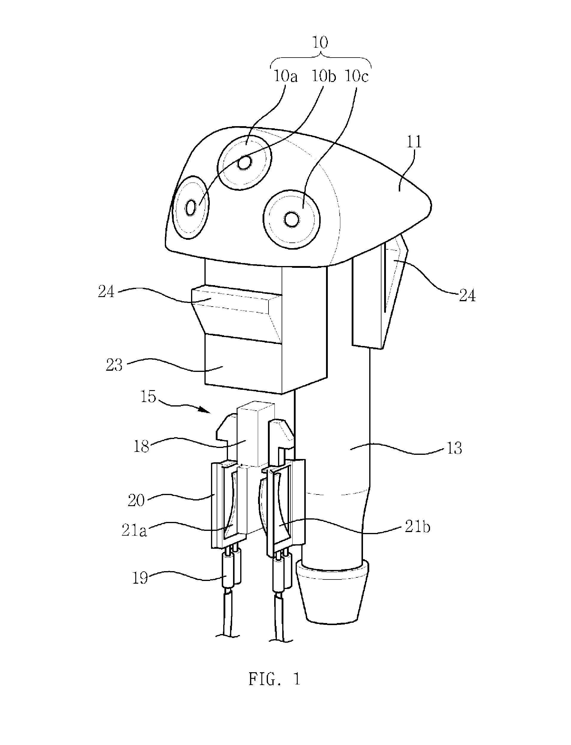 Washer nozzle for vehicle