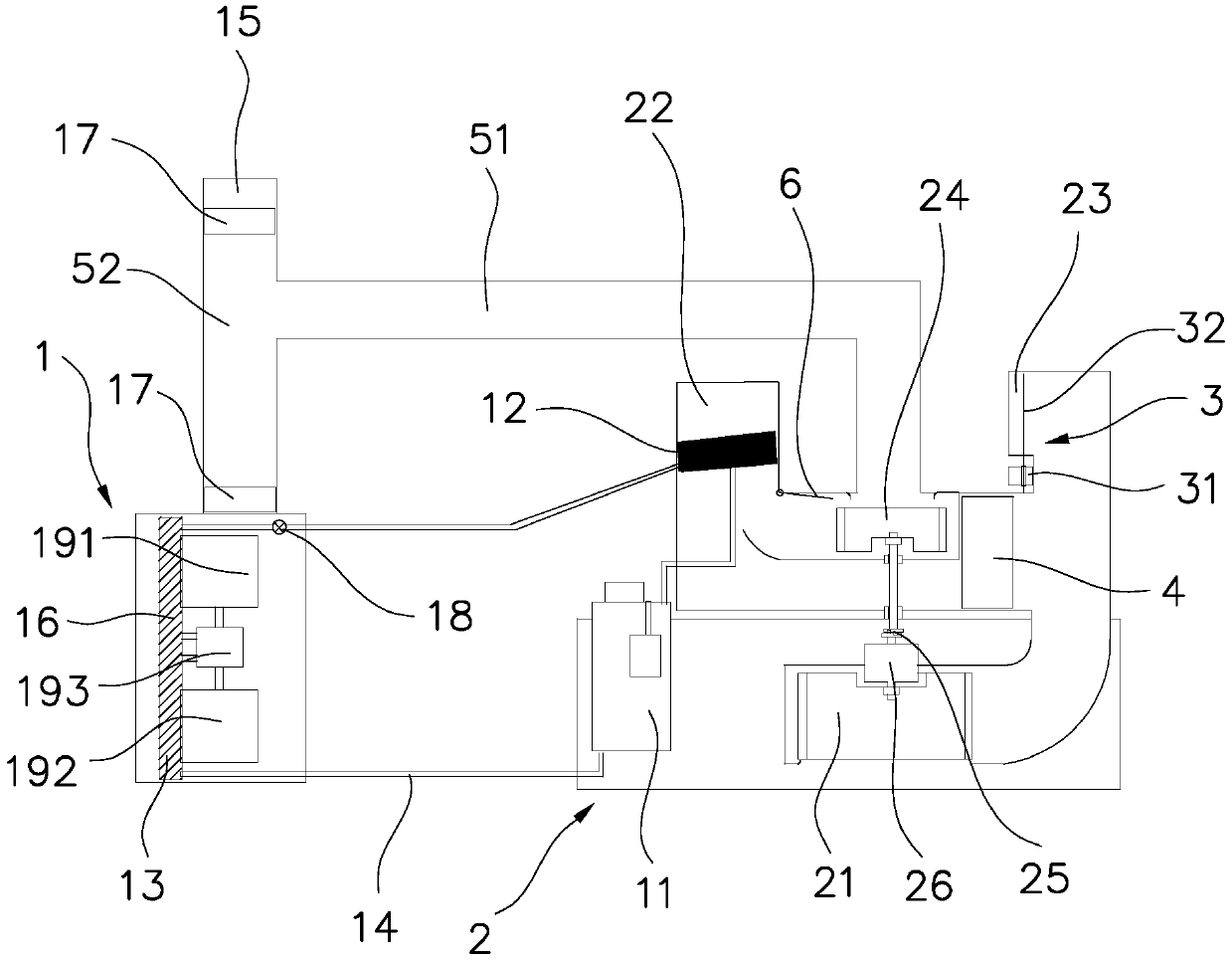 Kitchen air conditioning system