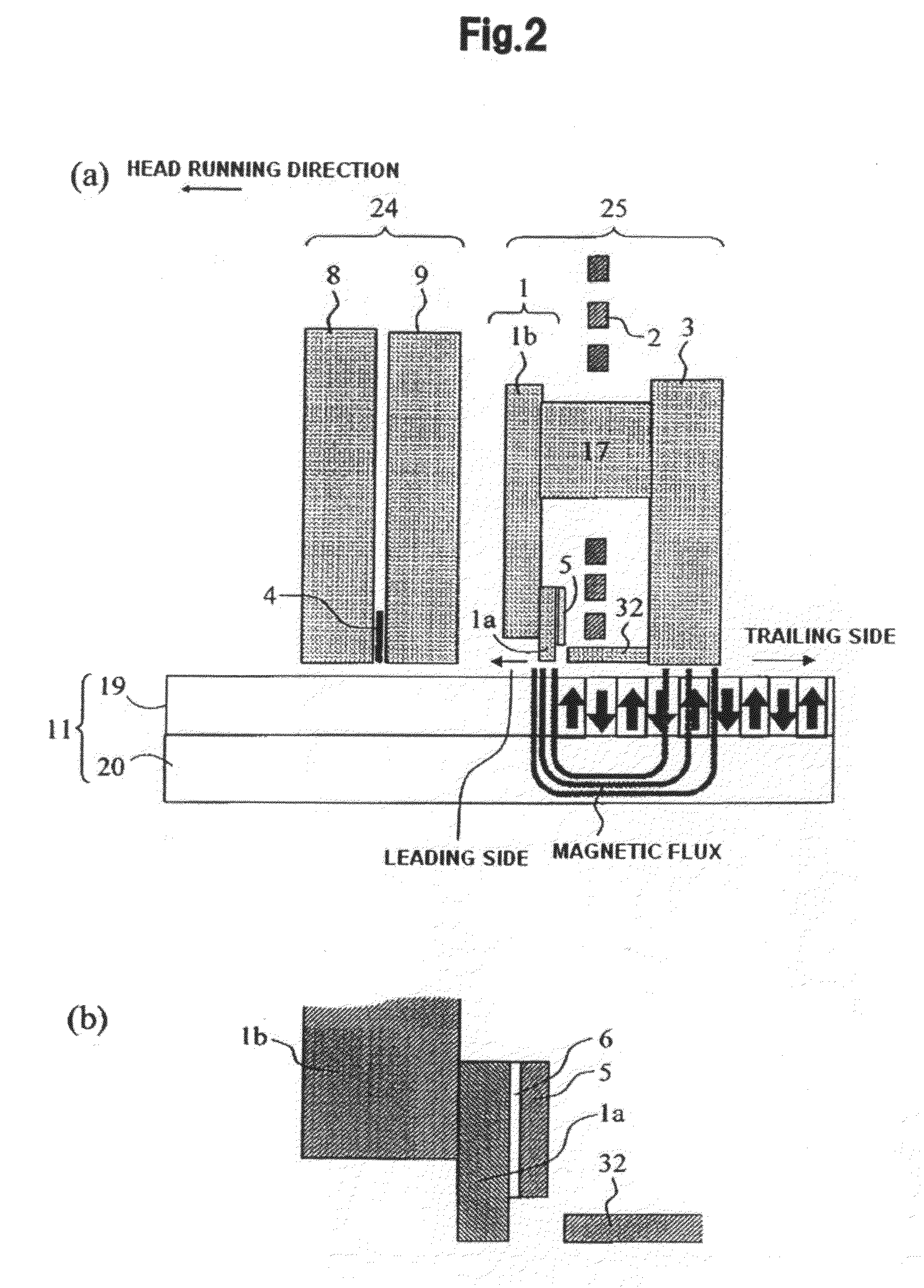 Perpendicular magnetic recording head