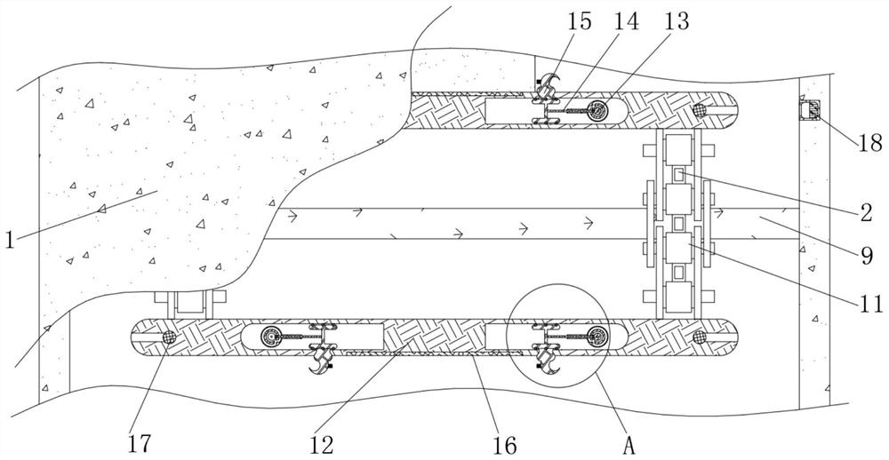 Anti-stall protection device for injection mold transportation