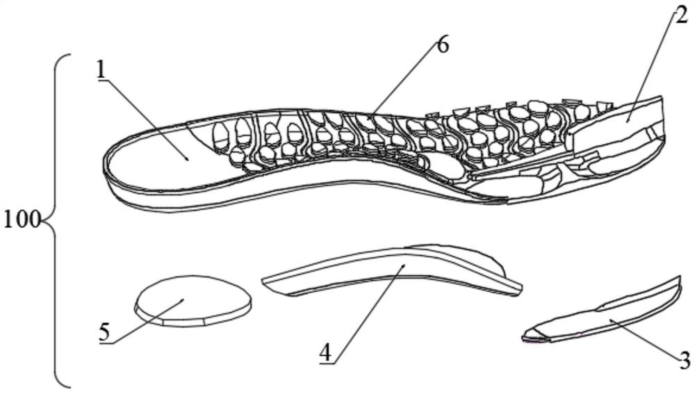 Hallux valgus correcting insole